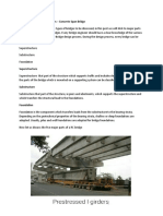 The Five Major Parts of Bridges - Concrete Span Bridge