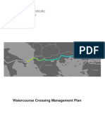 Watercourse Crossing Management Plan