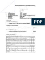 Rubrica de Trabajo Integrador Final de Estrategias de Producto