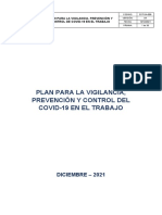 Plan para La Vigilancia Prevención y Control de Covid 19 - Opinter S.a.c.actualizado