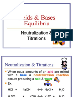 Acids Bases - Lesson 6 - Neutralizations & Tit Rations