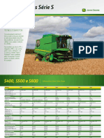 Colheitadeiras Série S: A Mais Completa E Inteligente Linha de Colheitadeiras Do Brasil, Com Tecnologia Rotor