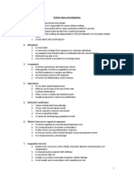 Pathology MCQ - Cellular Injury and Adaptation