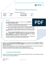 FIS DIME SC Declaracao de ICMS e Do Movimento Economico BRA