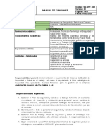 E. Seguridad y Salud en El Trabajo