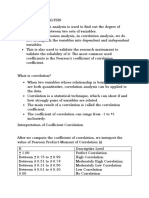 Correlation Analysis