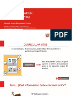 Eje 2 Cómo Elaborar Un Curriculum Vitae CV