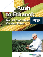 The Rush To Ethanol: Not All Biofuels Are Created Equal