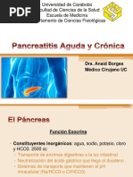 Pancreatitis Aguda y Crónica