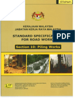 JKR SPJ 2010 Section 10 - Piling Works