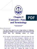 Contracts-Nature and Terminology