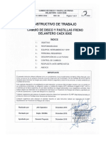 IC-CMDIC-0032 Cambio de Disco y Pastillas Frenos Delanteros Caex 830 Rev00