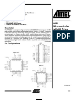 8-Bit Microcontroller With 8K Bytes Flash AT89C52: Features