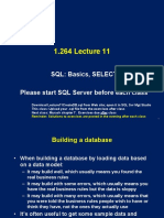 MIT1 264JF13 Lect 11 SQL