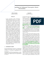 Approximation Algorithms For Orthogonal Non-Negative Matrix Factorization