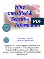 DoD-Protecting Classified and Sensitive Information