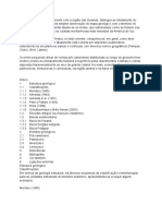 A Geologia Do Brasil, Juntamente Com A Região Das Guianas, Distingue-Se Nitidamente Do Resto Da América Do Sul Pela Simples Observação Do Mapa Geológico Com o Território Do Continente