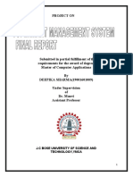 SUPERMART MANAGEMENT SYSTEM IN JAVA-final Report