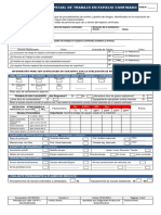 Formato Permiso Especial Trabajo en Espacio Confinado