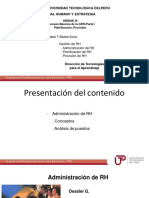 U3 - S5 - S6 - Procesos Básicos de La Gestión de Los Recursos Humanos - Parte 1