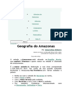 Ciências Geografia Do Amazonas