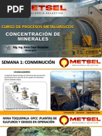 Clase 1 Metsel Concentración de Minerales