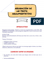 Elaborar Textos Argumentativos