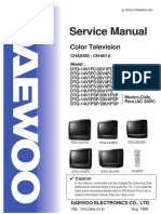 Service Manual: Color Television