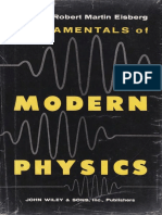 Robert Martin Eisberg Fundamentals of Modern Physics John Wiley