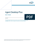 Agent Desktop Plus Guide