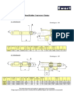 Ewart - Steel Roller Conveyor Chains