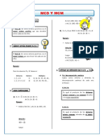 Aritmetica Tema 6 MCD - MCM Academia Master Peru