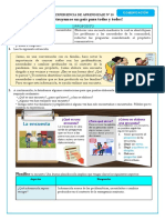 COMUNICACIÓN Identificamos Los Problemas o Necesidades de Nuestra Localidad