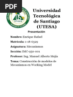 Construcción de Modelos de Mecanismos en Working Model
