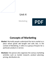 Unit 4: Marketing