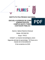 10-Segunda Actividad de Aprendizaje "El Precio en La Mezcla de La Mercadotecnia"