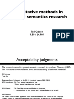 Quantitative Methods in Syntax & Semantics Research: Ted Gibson 9.59 / 24.905