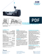 S6R Series: 647 Kva (518kwe) / 1500 RPM 50 Hz. 753 Kva (603kwe) / 1800 RPM 60 HZ