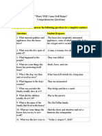 "There Will Come Soft Rains" Comprehension Questions