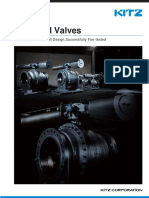 Steel Ball Valves: Trunnion Mounted Ball Design, Successfully Fire-Tested