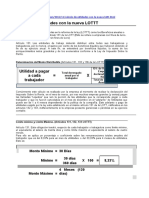 UTILIDADESforma de Calcularlas Segun LOTTT