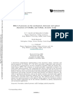 2020 Effect of Pressure On The Mechanical, Electronic and Optical Characters of CsSnBr3 and CsSnI3 Ab-Initio Study