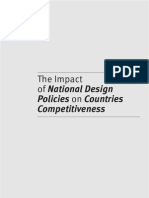 The Impact of National Design Policies On Countries Competitiveness