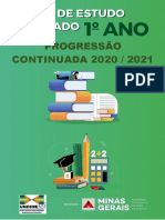 Progressão Continuada 2020 - 2021 2º Ano