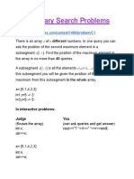 CodeISM Class 14 (Binary Search Problems)