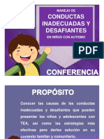 Taller II Tea Problemas de Conducta 2018