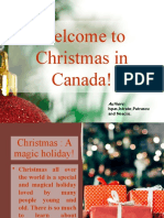 Welcome To Christmas in Canada!: Authors: Ispas, Istrate, Patrascu and Neacsu