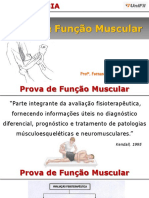 3 - Prova de Função Muscular - Cinesiologia