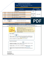 Agenda Semanal de Estudo