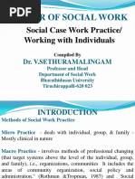 Social Case Work Practice/ Working With Individuals